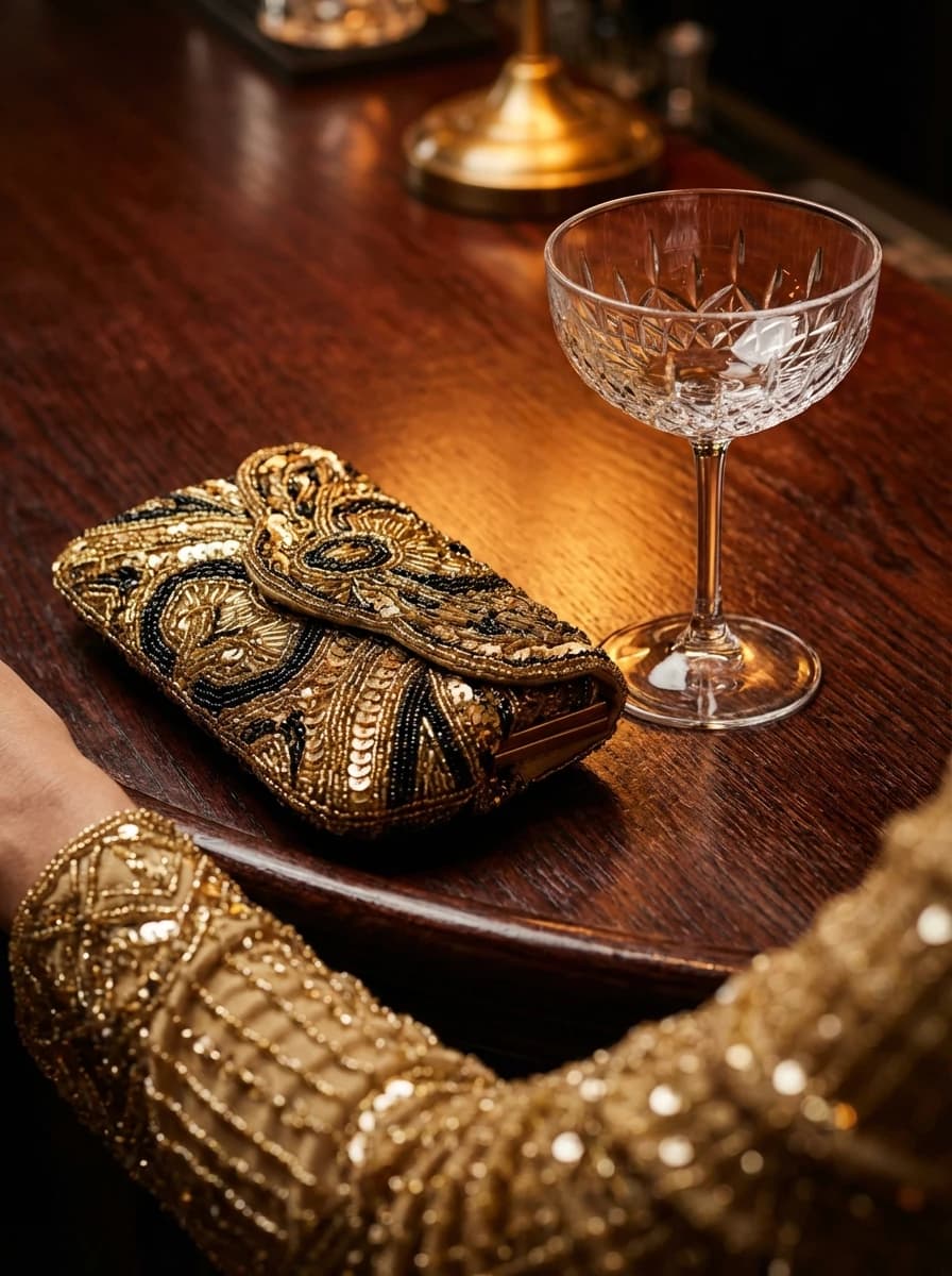 1920s Speakeasy Bar fashion photography example 3