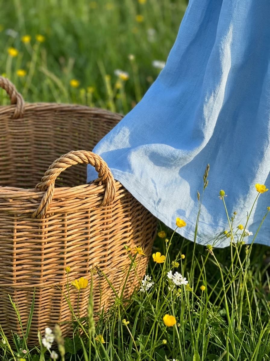 Alpine Wildflower Meadow fashion photography example 3