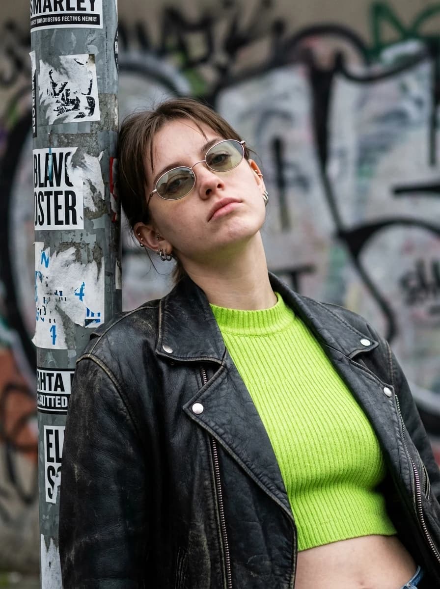 Berlin Street Art District fashion photography example 2
