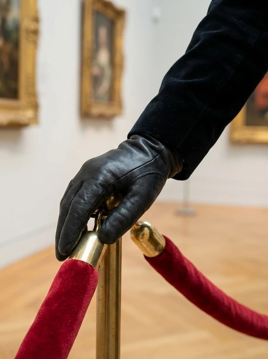 Classic European Art Museum fashion photography example 3