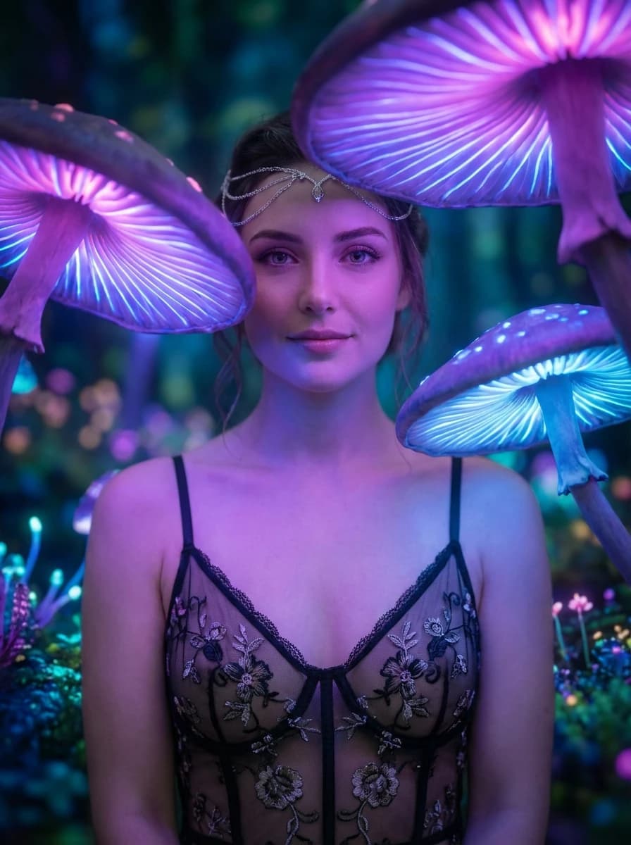 Fairy Tale Enchanted Forest fashion photography example 2