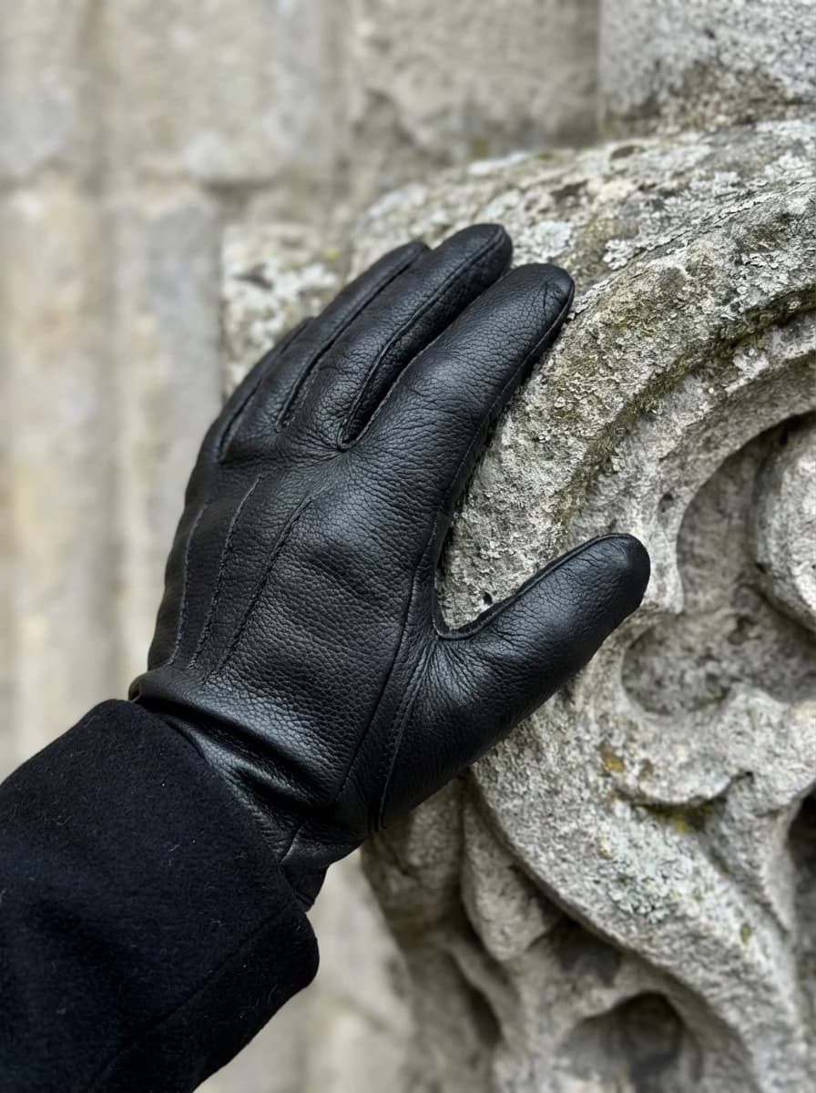 Gothic Cathedral Exterior fashion photography example 3