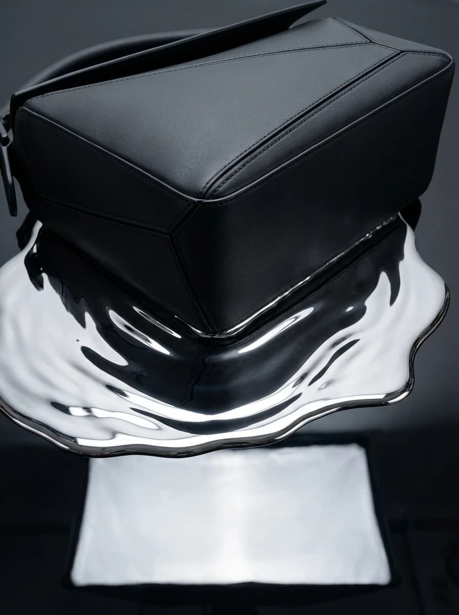 Liquid Metal Room fashion photography example 3