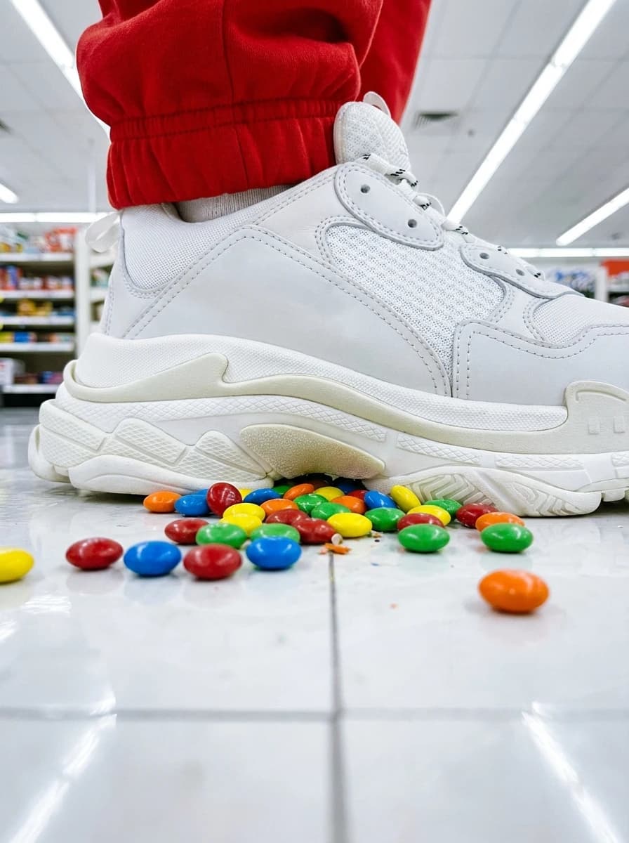 Supermarket Aisle (Pop-Art Style) fashion photography example 3