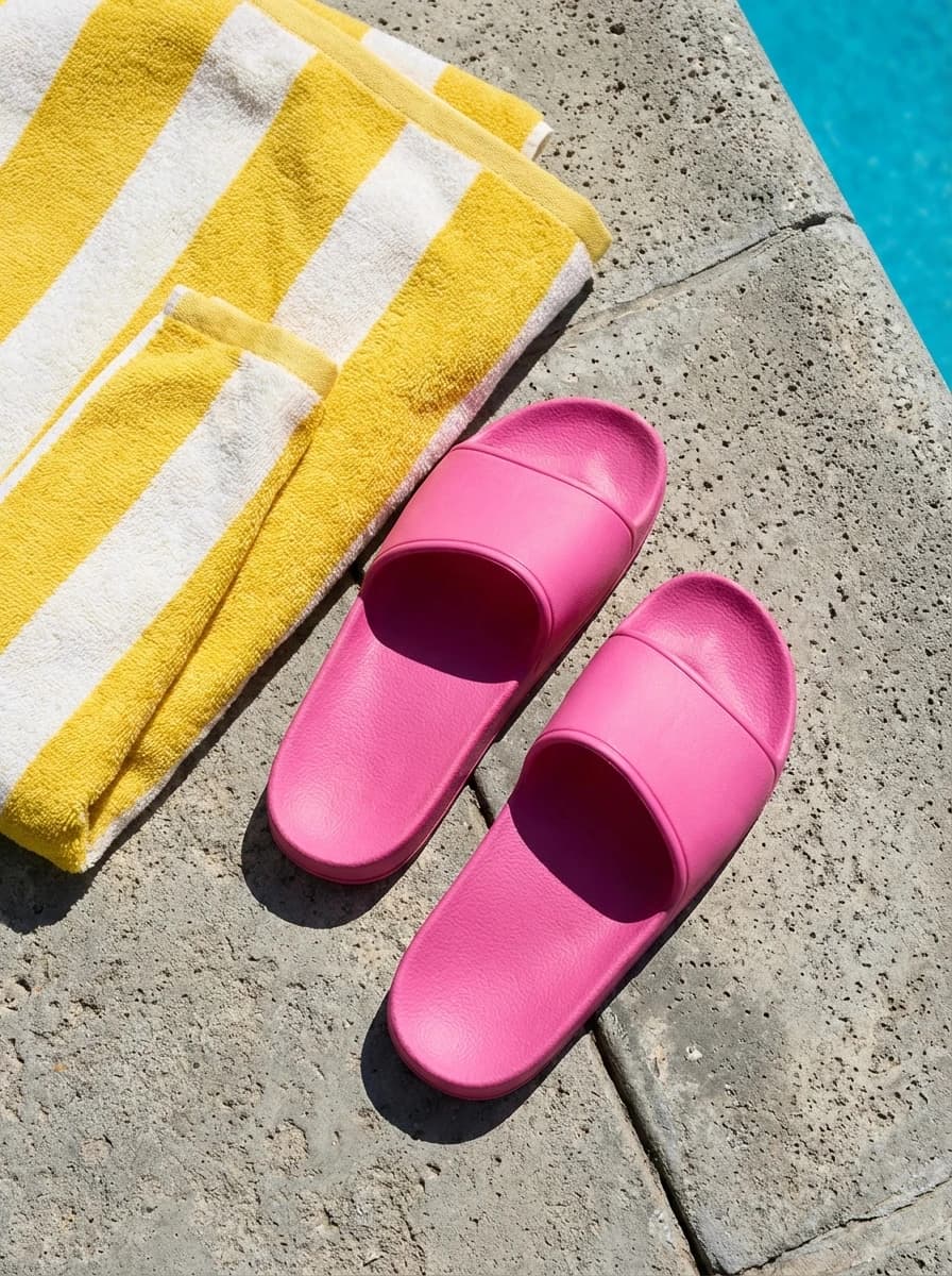 Retro 1950s Motel Poolside fashion photography example 3