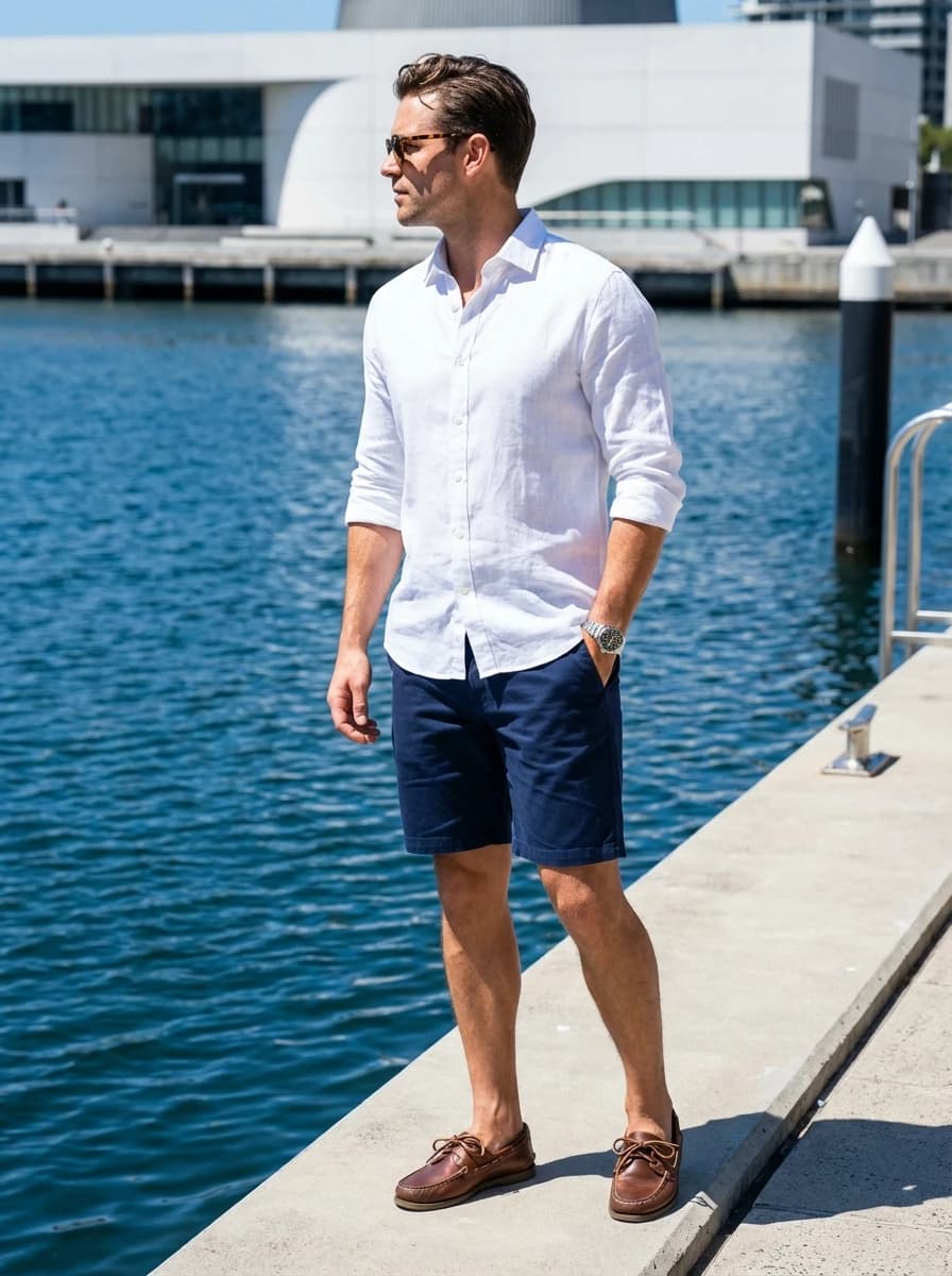 Sydney Harbor Waterfront fashion photography example 1