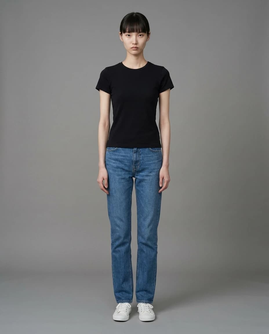 AI fashion photoshoot - avant-garde editorial