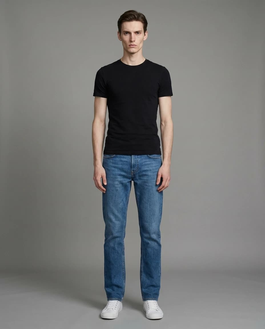 AI fashion photoshoot - sleek editorial aesthetic