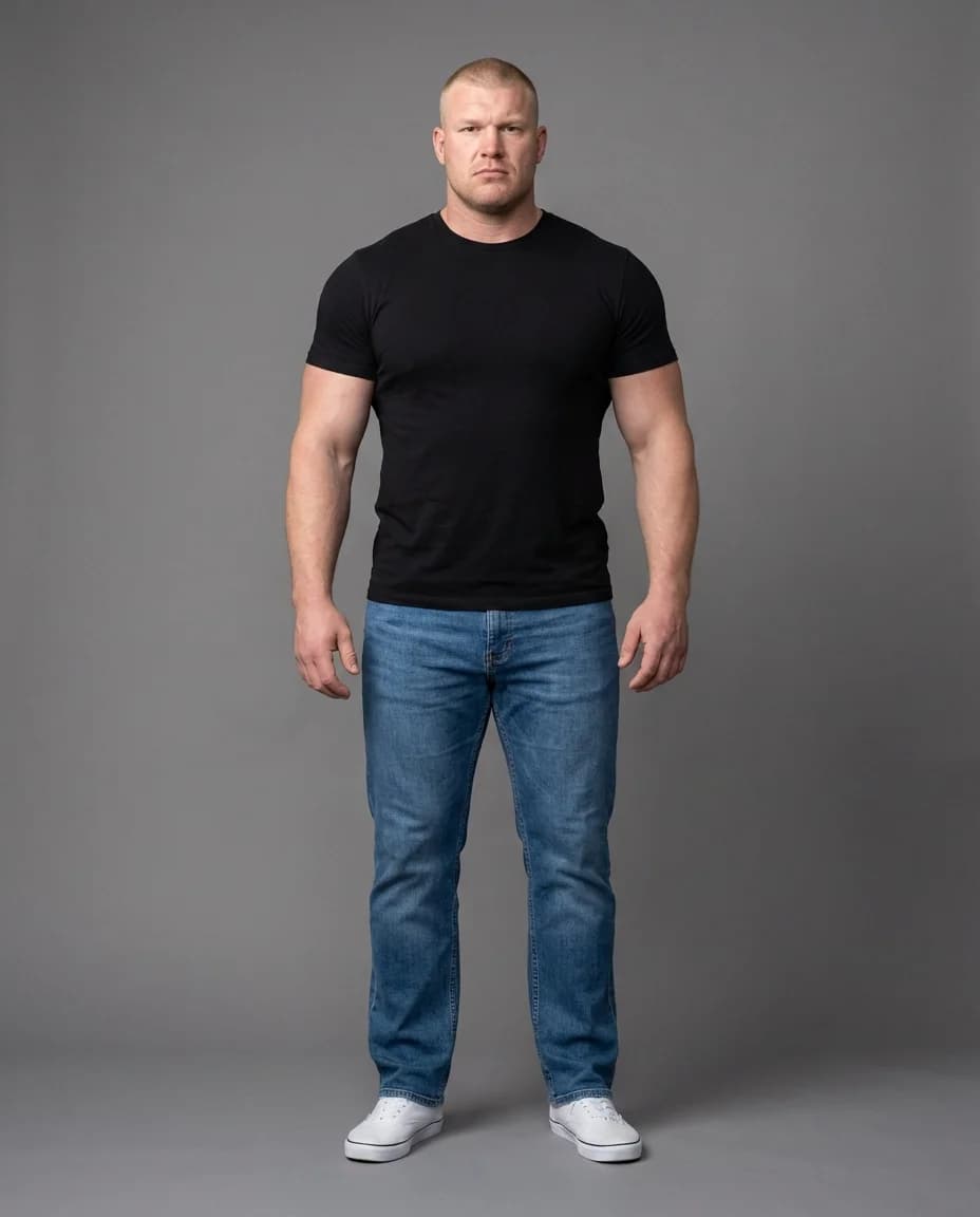 AI fashion photoshoot - performance wear model