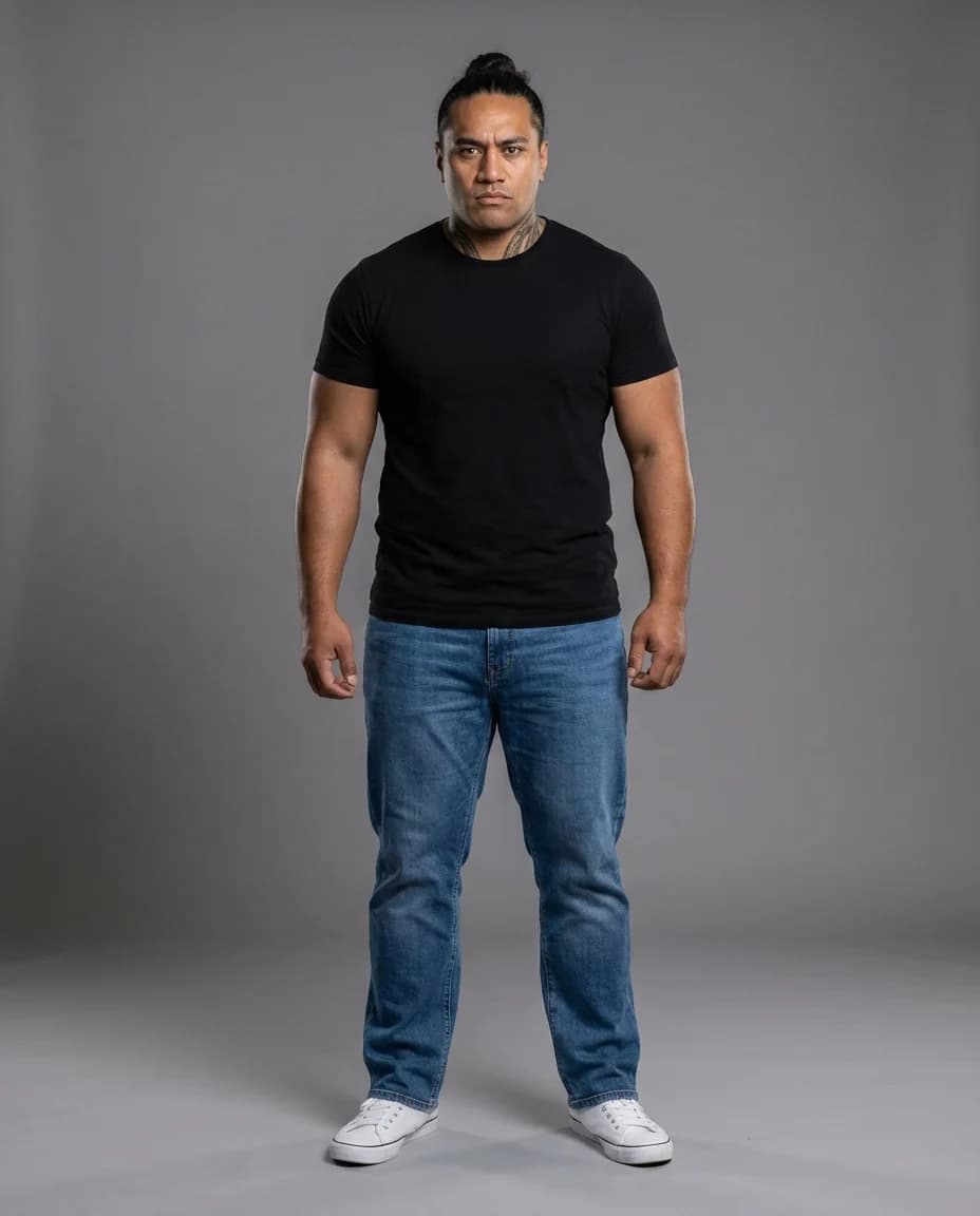 AI fashion photoshoot - athletic lifestyle catalog