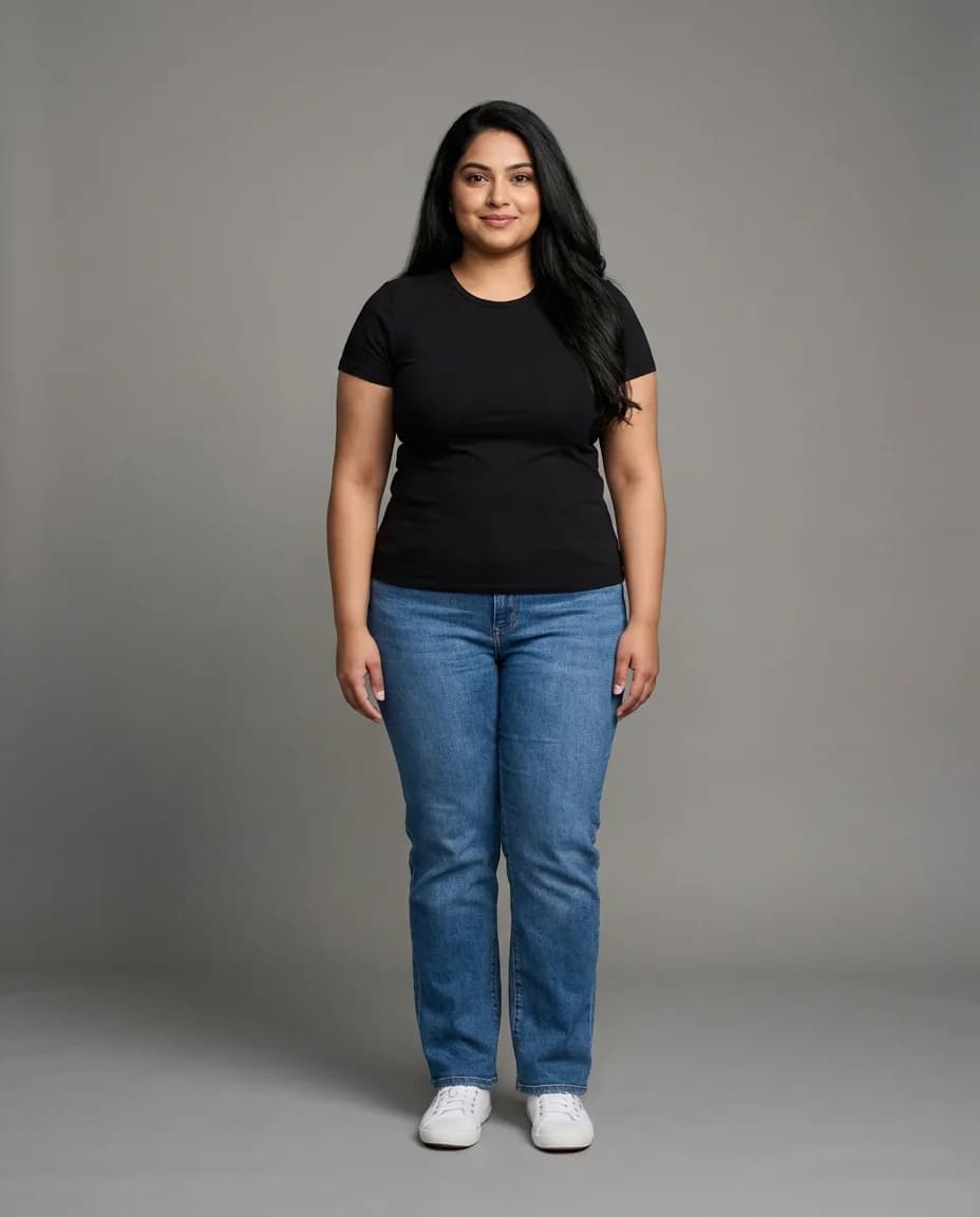 AI fashion photoshoot - size inclusive e-commerce