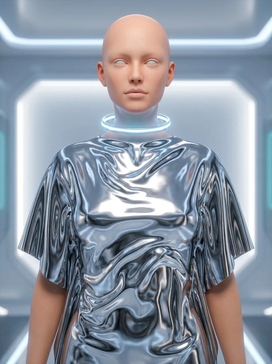 3D Render / Metaverse CGI fashion photography example 2