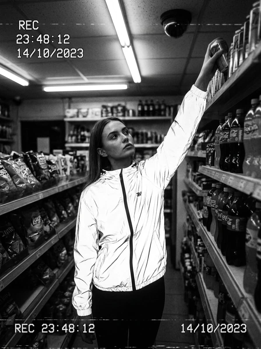 CCTV / Security Camera fashion photography example 2