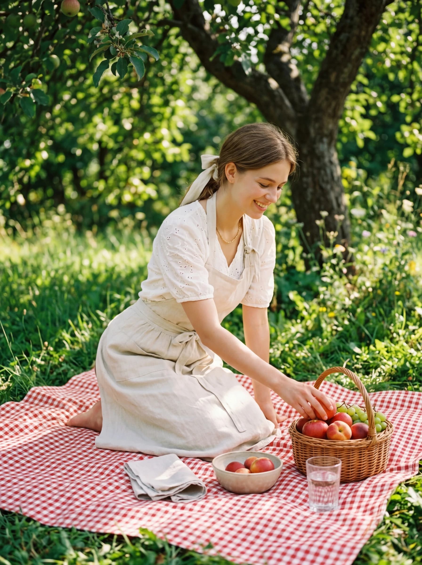 Cottagecore fashion photography example 2