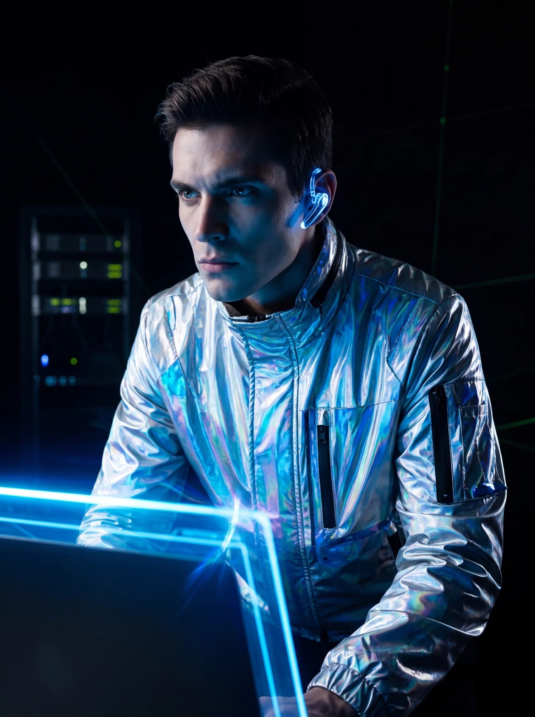 Cyberpunk / Dystopian fashion photography example 2