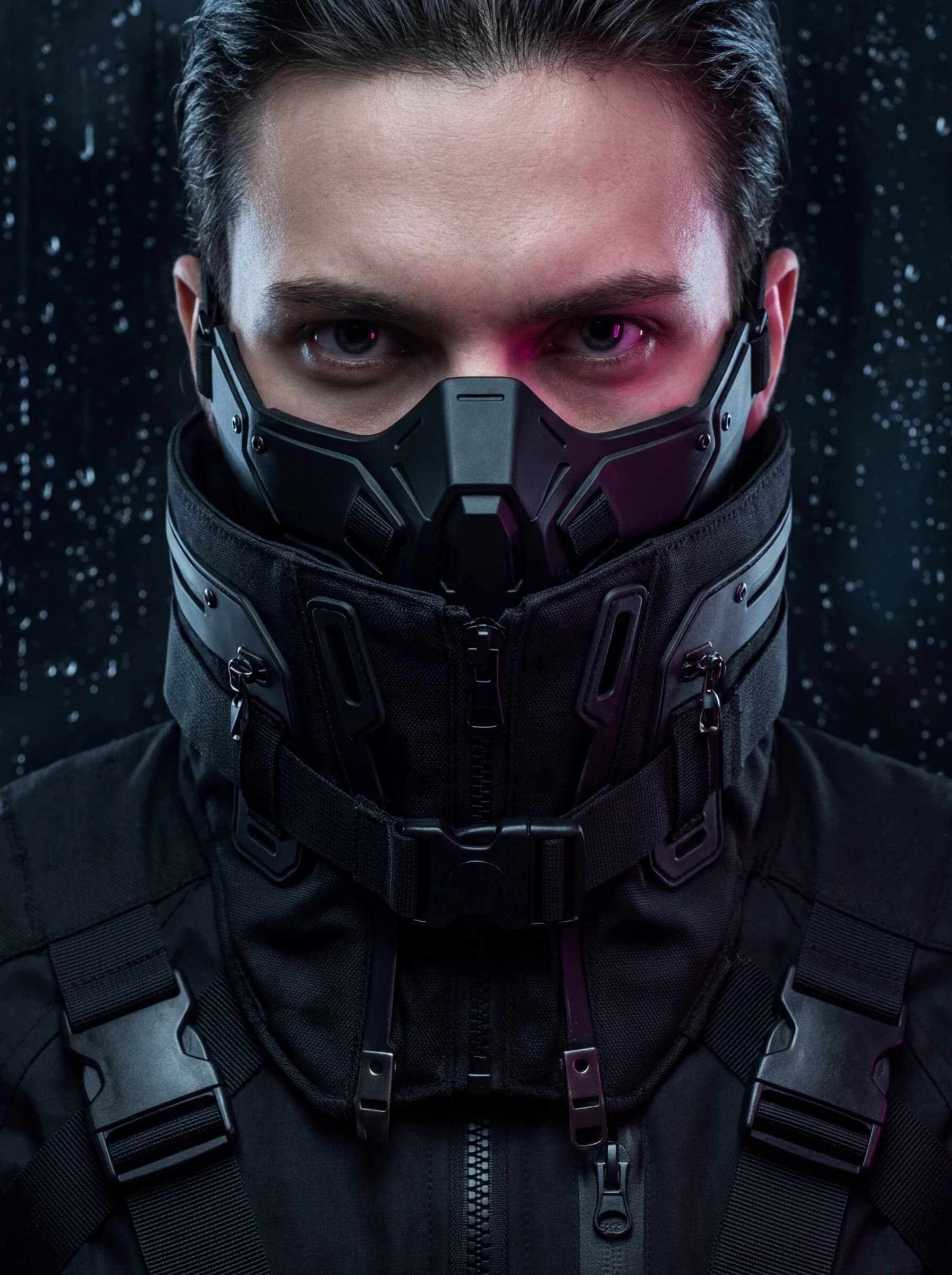 Cyberpunk / Dystopian fashion photography example 3