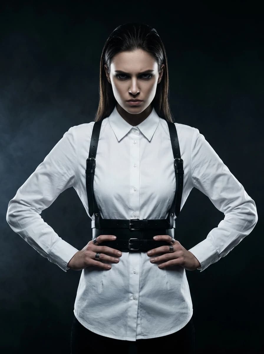 Fetishcore / Underground fashion photography example 2