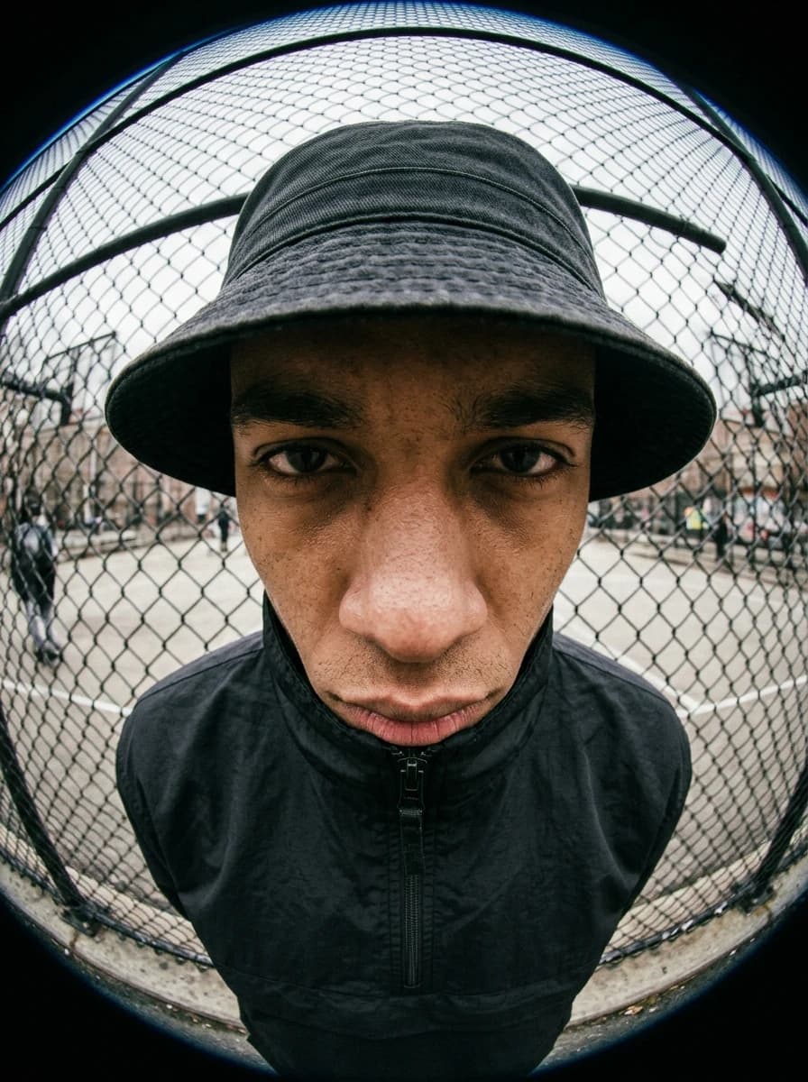 Fisheye Lens fashion photography example 3