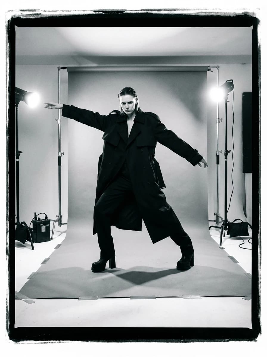 Fujifilm FP-100C (Peel-Apart) fashion photography example 1