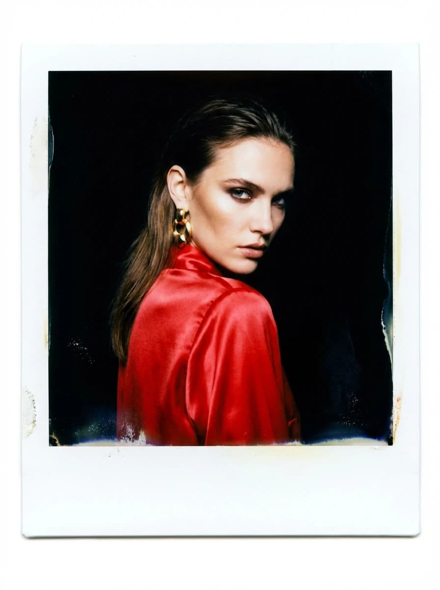 Fujifilm FP-100C (Peel-Apart) fashion photography example 2