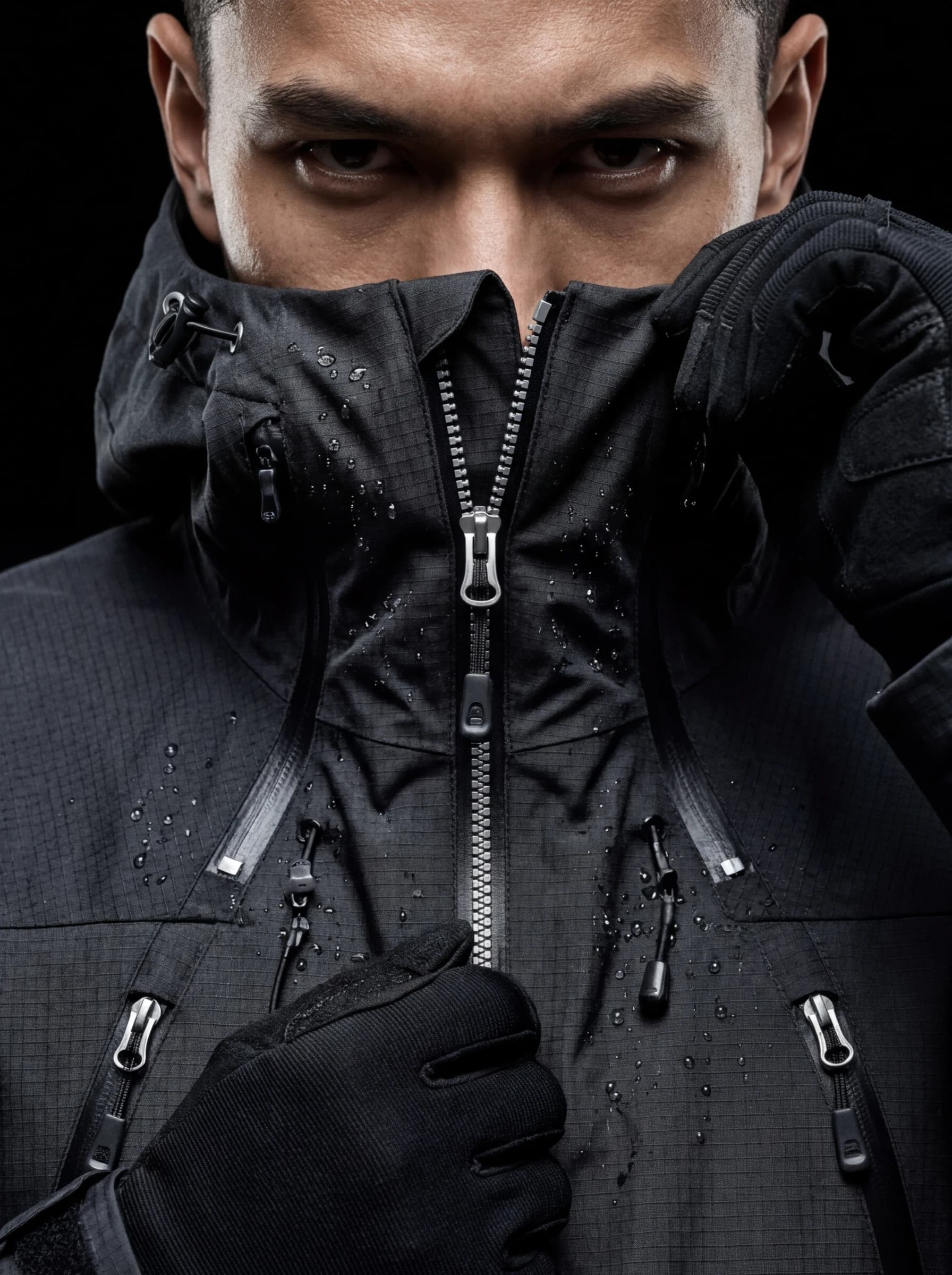 Gorpcore / Techwear fashion photography example 3