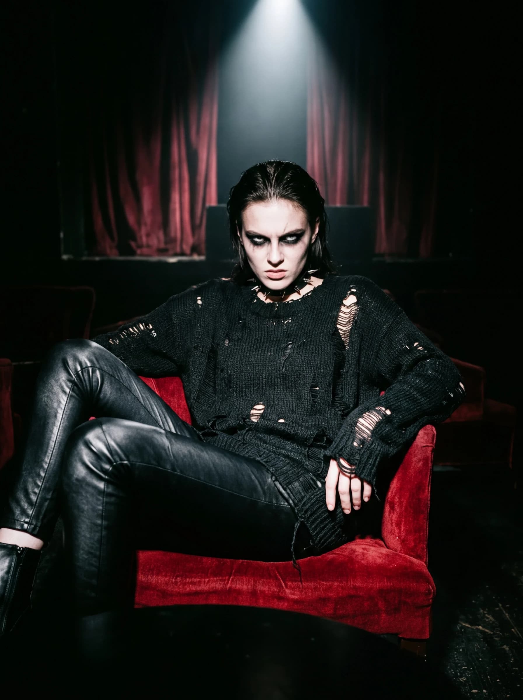 Gothic / Alt fashion photography example 2