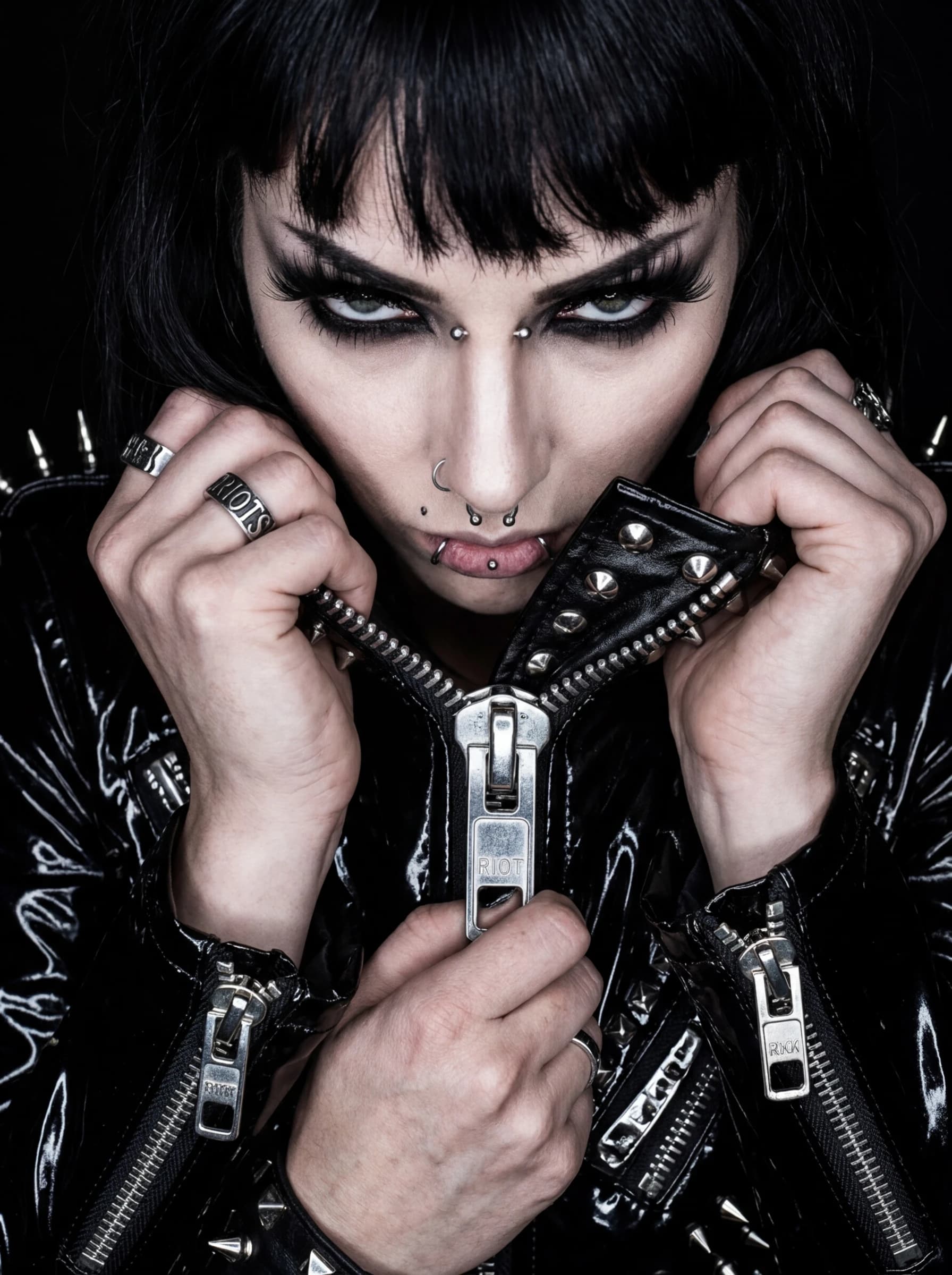 Gothic / Alt fashion photography example 3