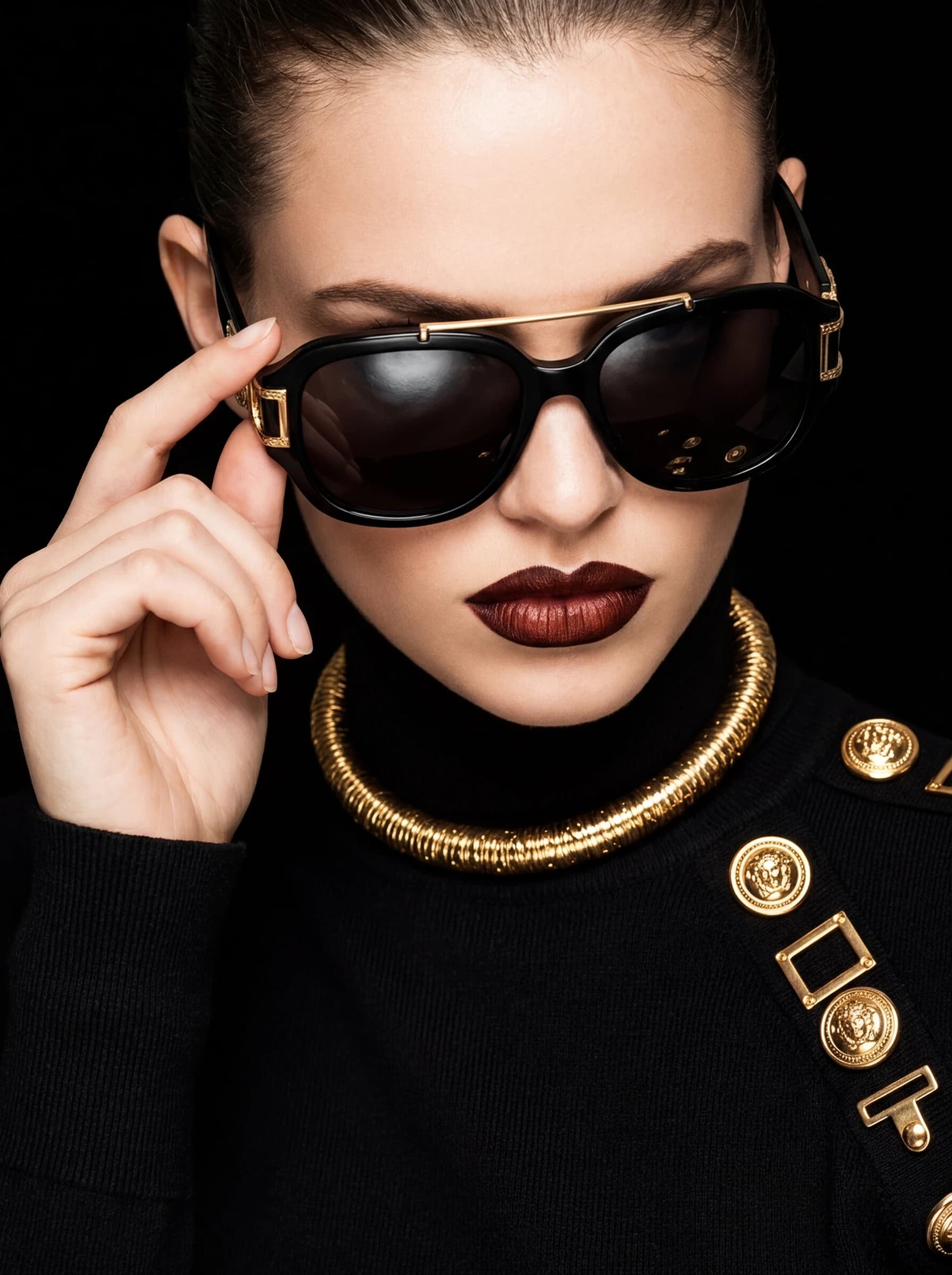 Mob Wife Aesthetic fashion photography example 3