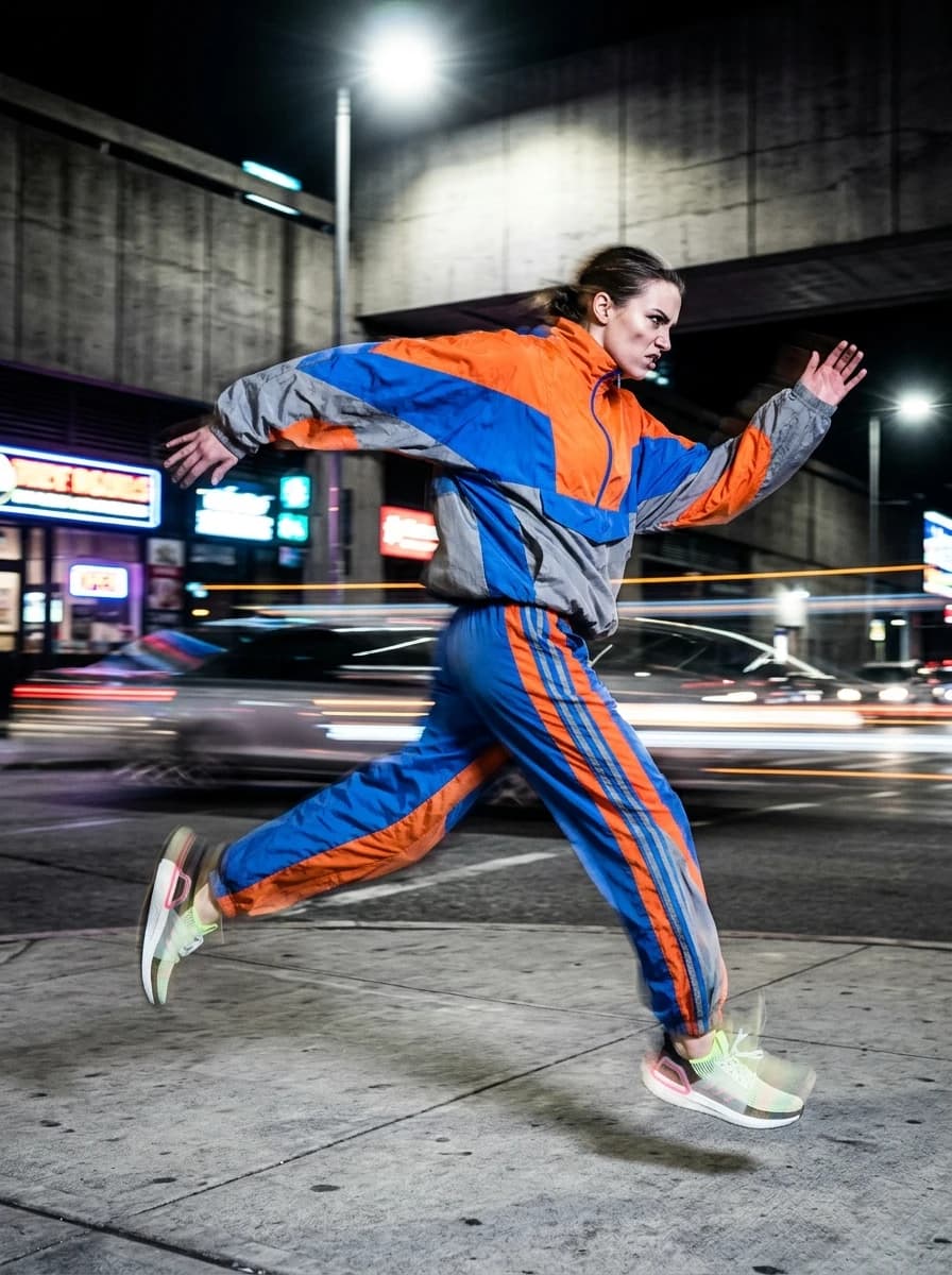 Motion Blur / Slow Shutter fashion photography example 1