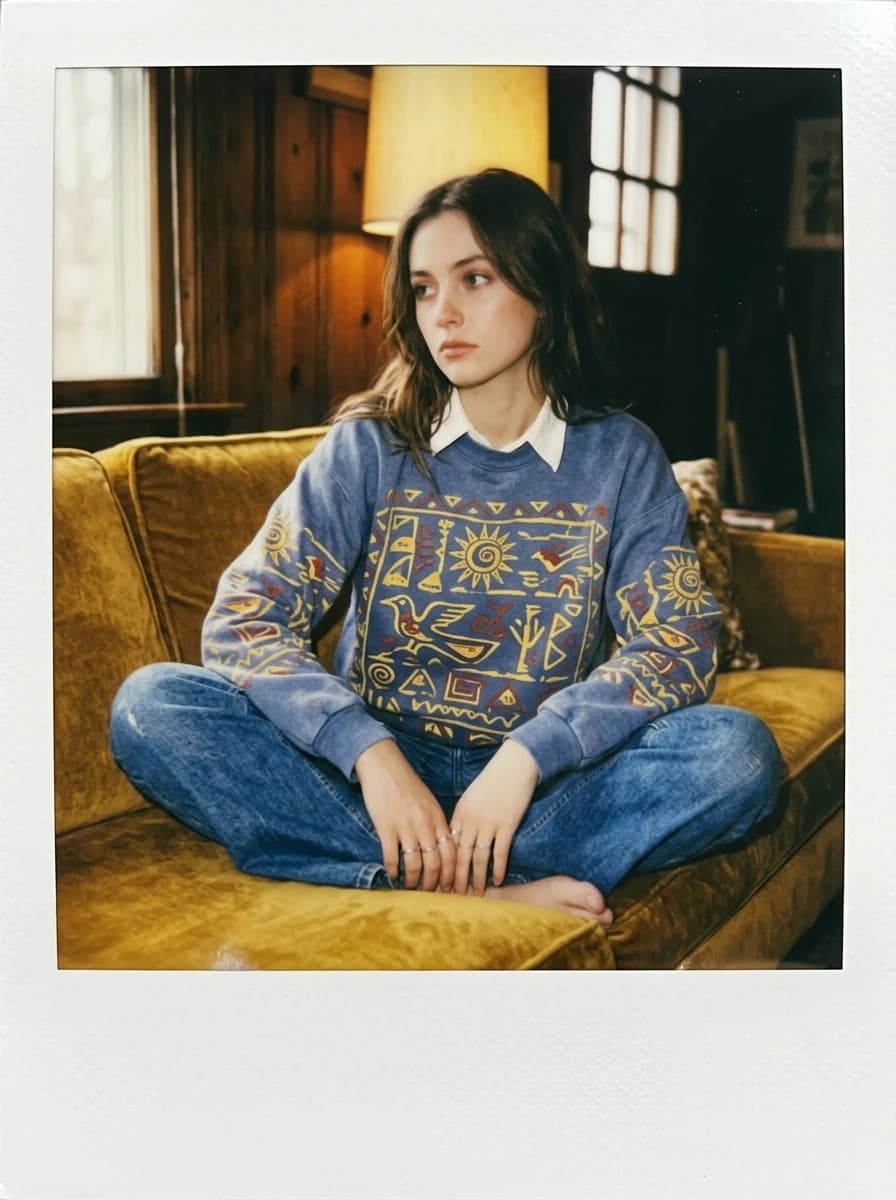 Polaroid / Instant Film fashion photography example 2
