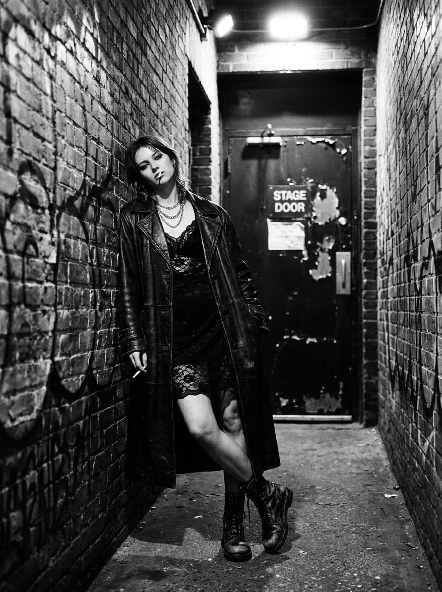 Rockstar Girlfriend fashion photography example 1