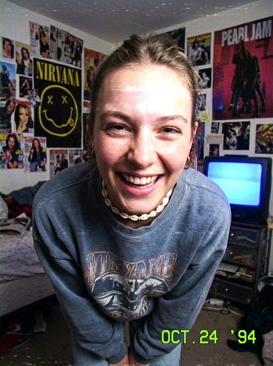 VHS / Vintage Camcorder fashion photography example 2