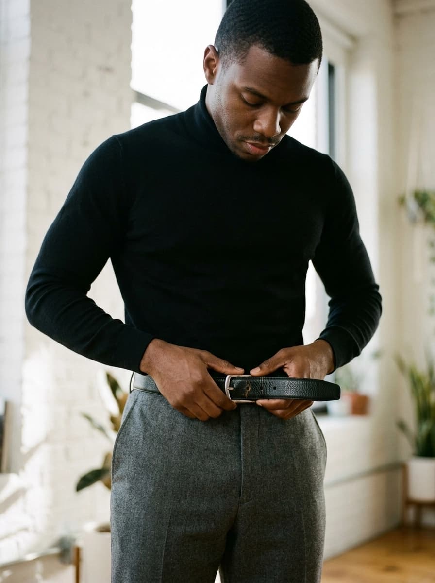 AI generated Belts example - Medium Shot