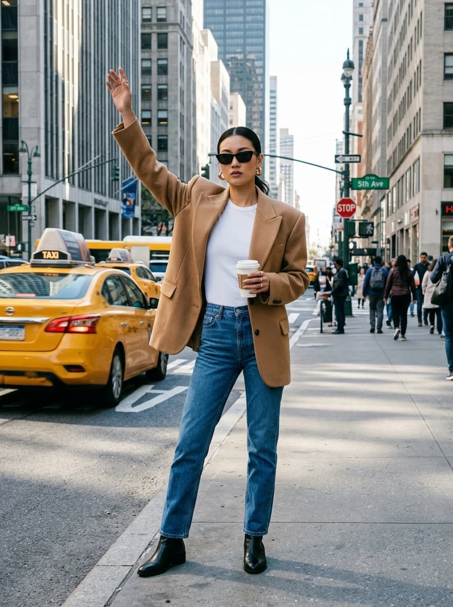 Professional AI photography showcasing Blazers