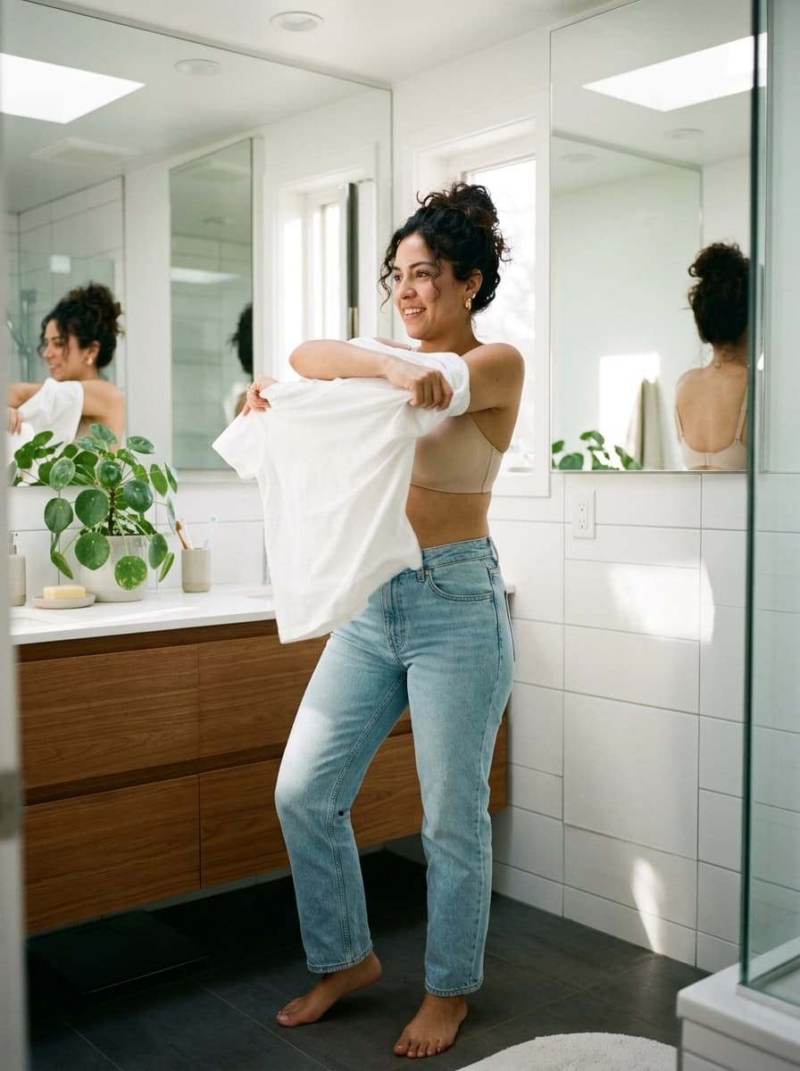 Professional AI photography showcasing Bras