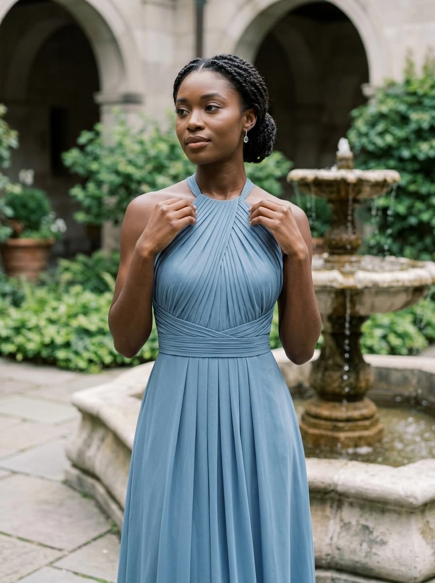 AI generated Bridesmaid Dresses example - Medium Shot