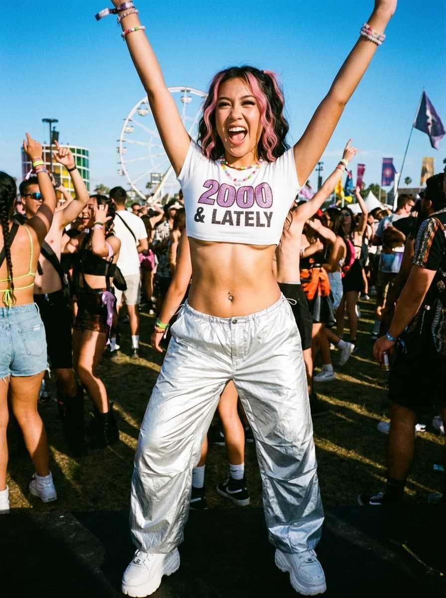 Professional AI photography showcasing Crop Tops