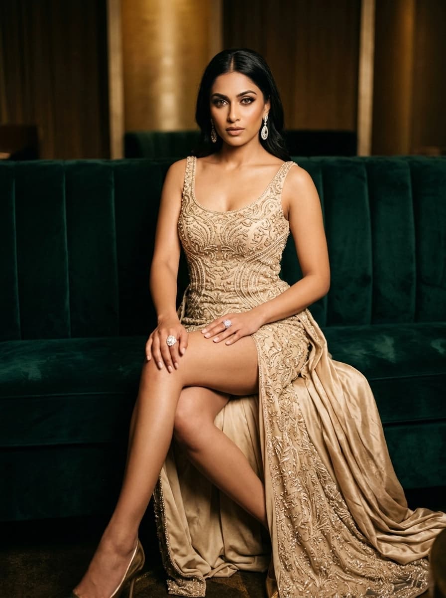 AI generated Evening Gowns example - Medium Shot