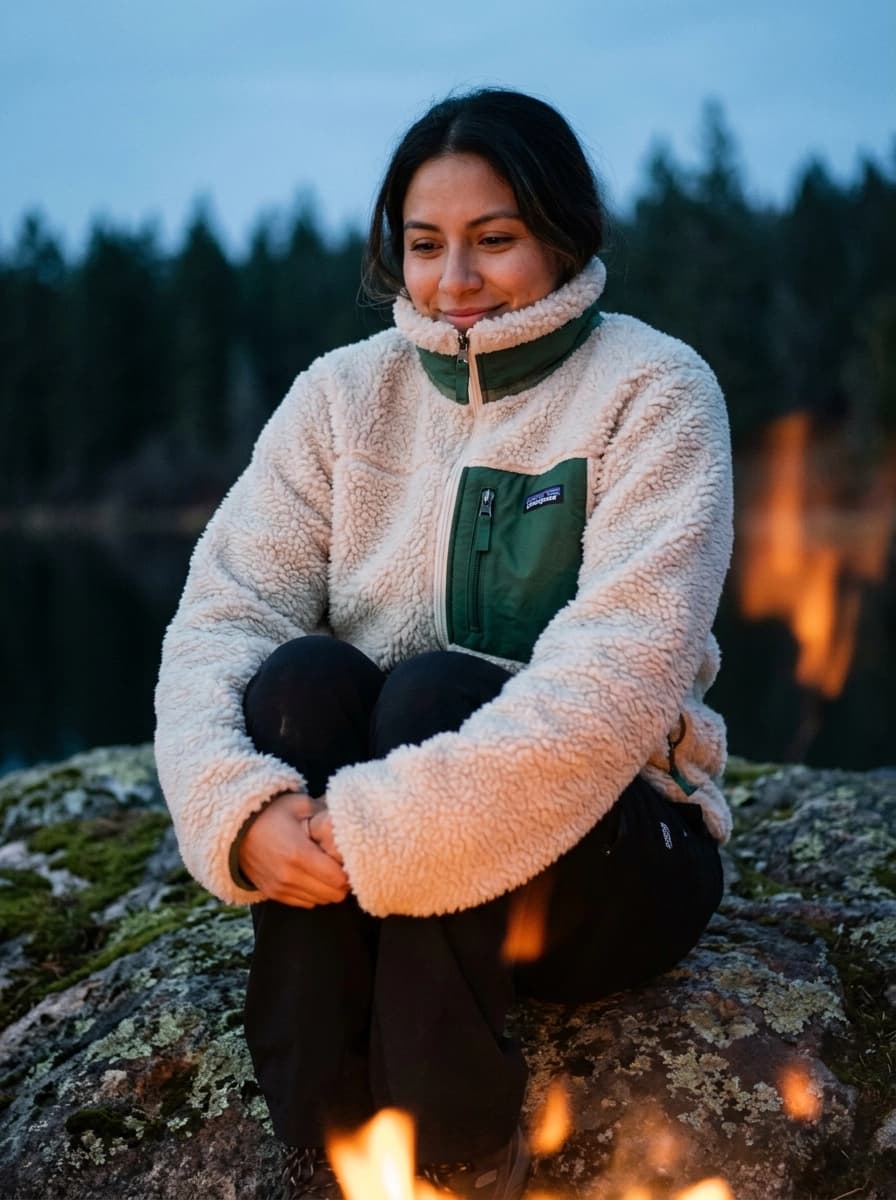 AI generated Fleece Jackets example - Medium Shot