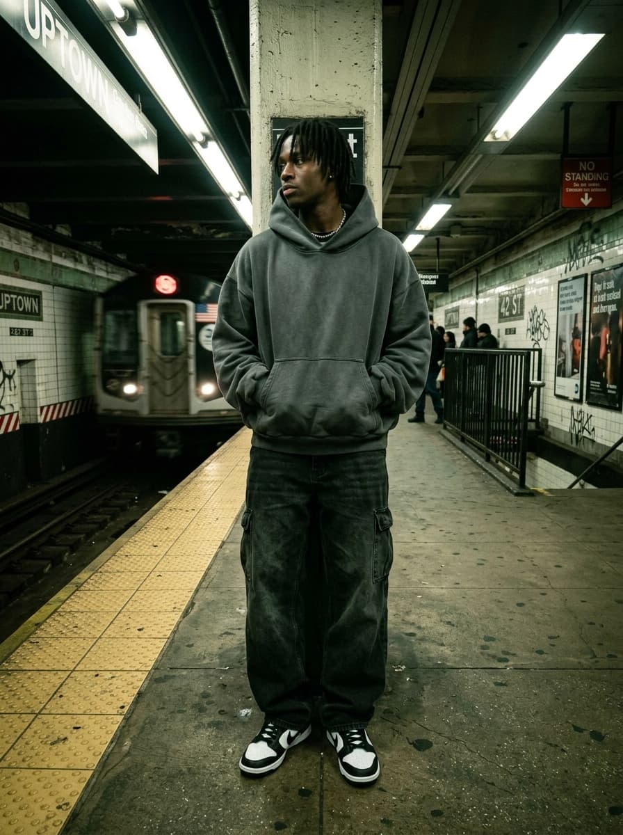 Professional AI photography showcasing Hoodies