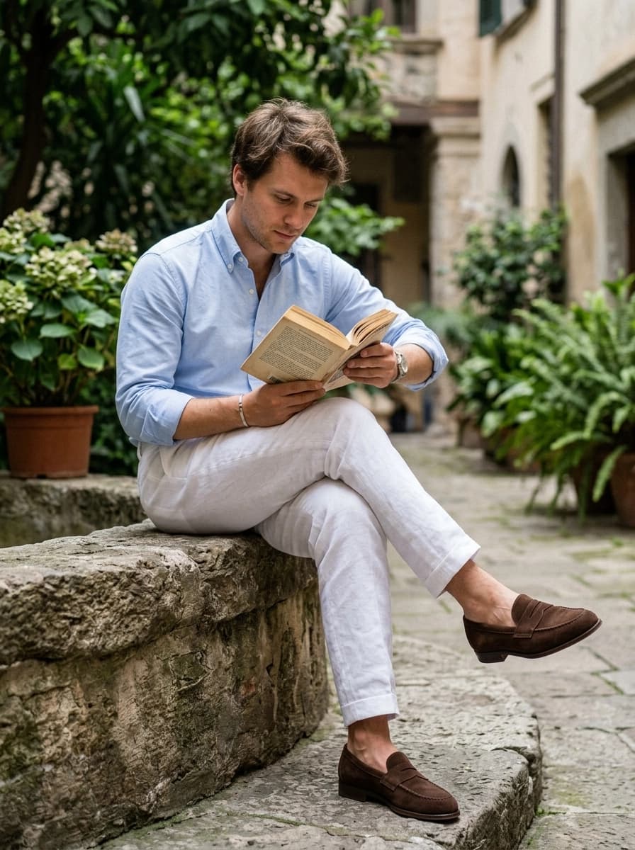 AI generated Loafers example - Medium Shot