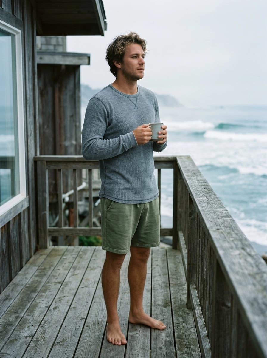 Professional AI photography showcasing Long-Sleeve Tees