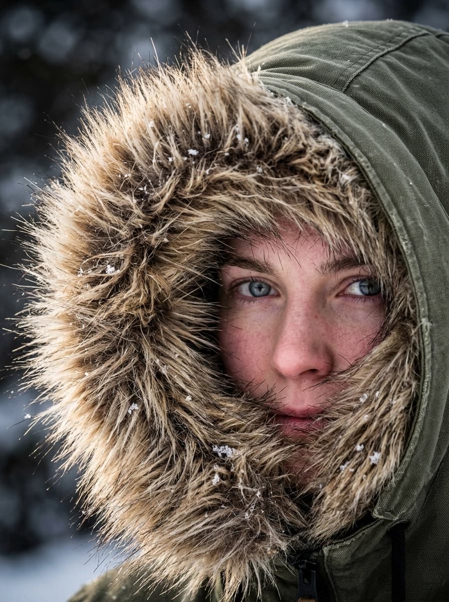 AI generated Parkas example - Close Up