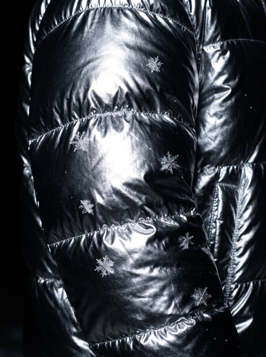 AI generated Puffer Jackets example - Close Up