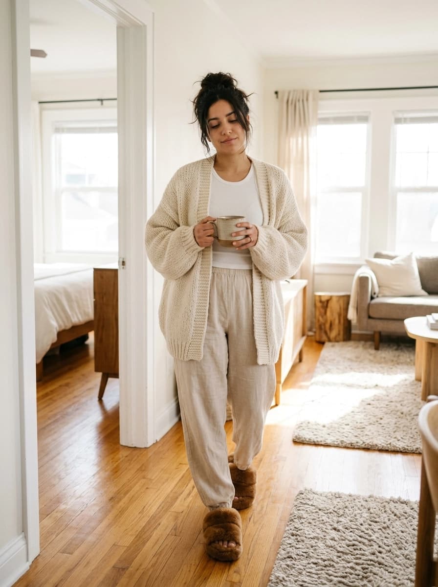 Professional AI photography showcasing Slippers