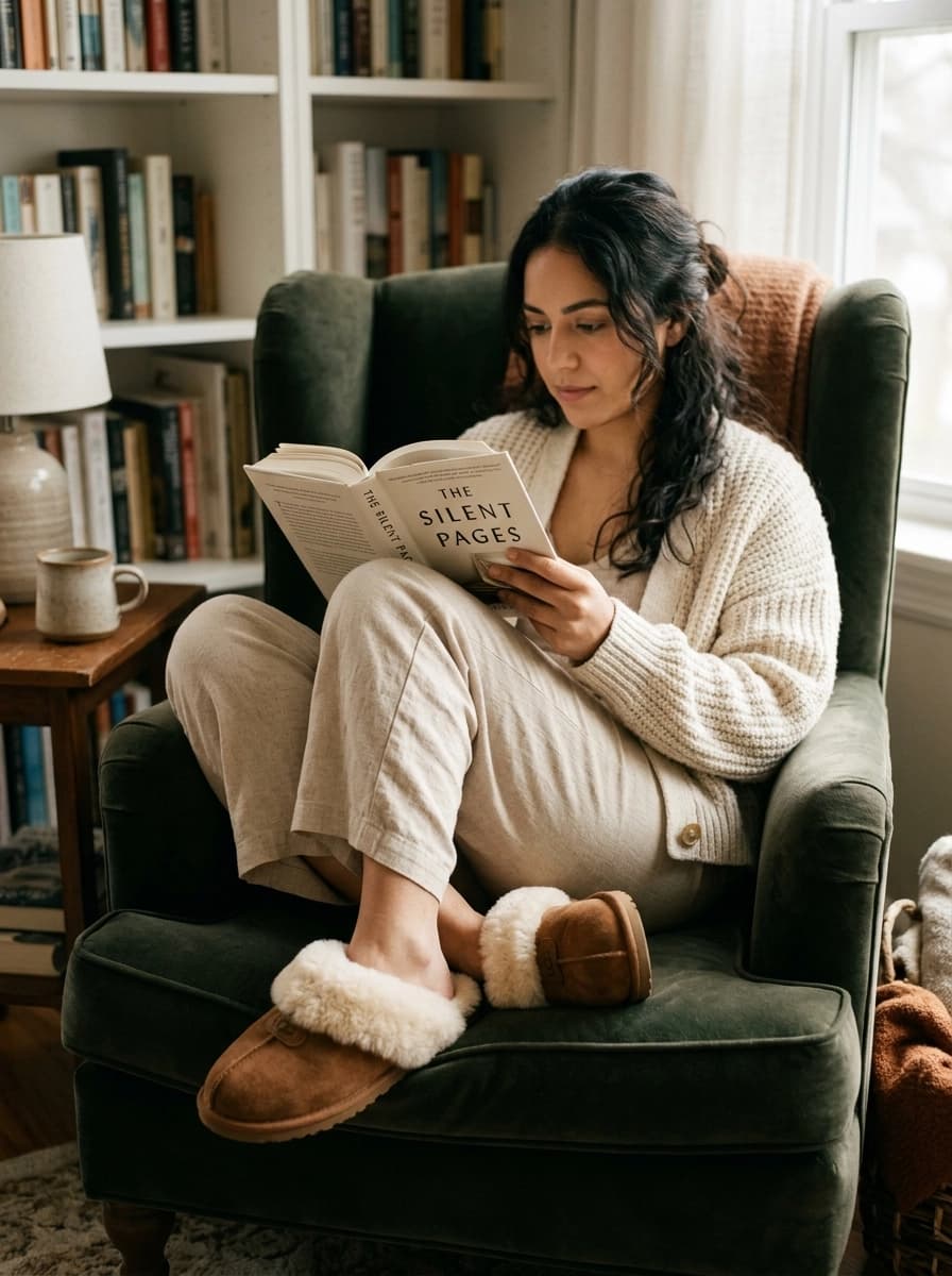 AI generated Slippers example - Medium Shot