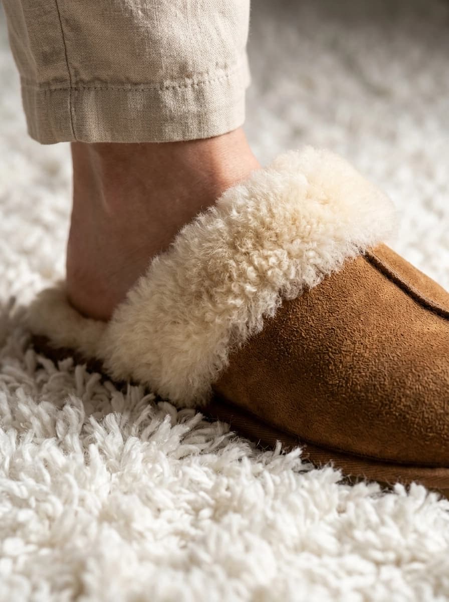 AI generated Slippers example - Close Up