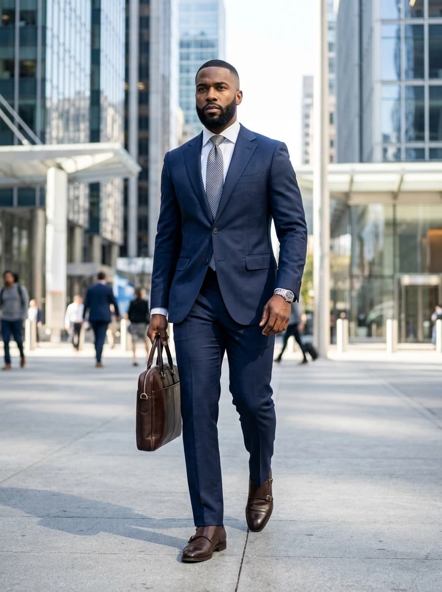 Professional AI photography showcasing Suits