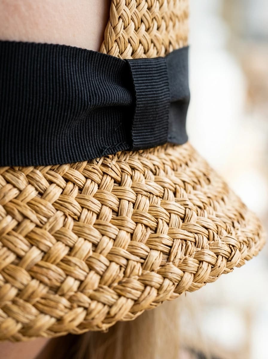 AI generated Sun Hats example - Close Up