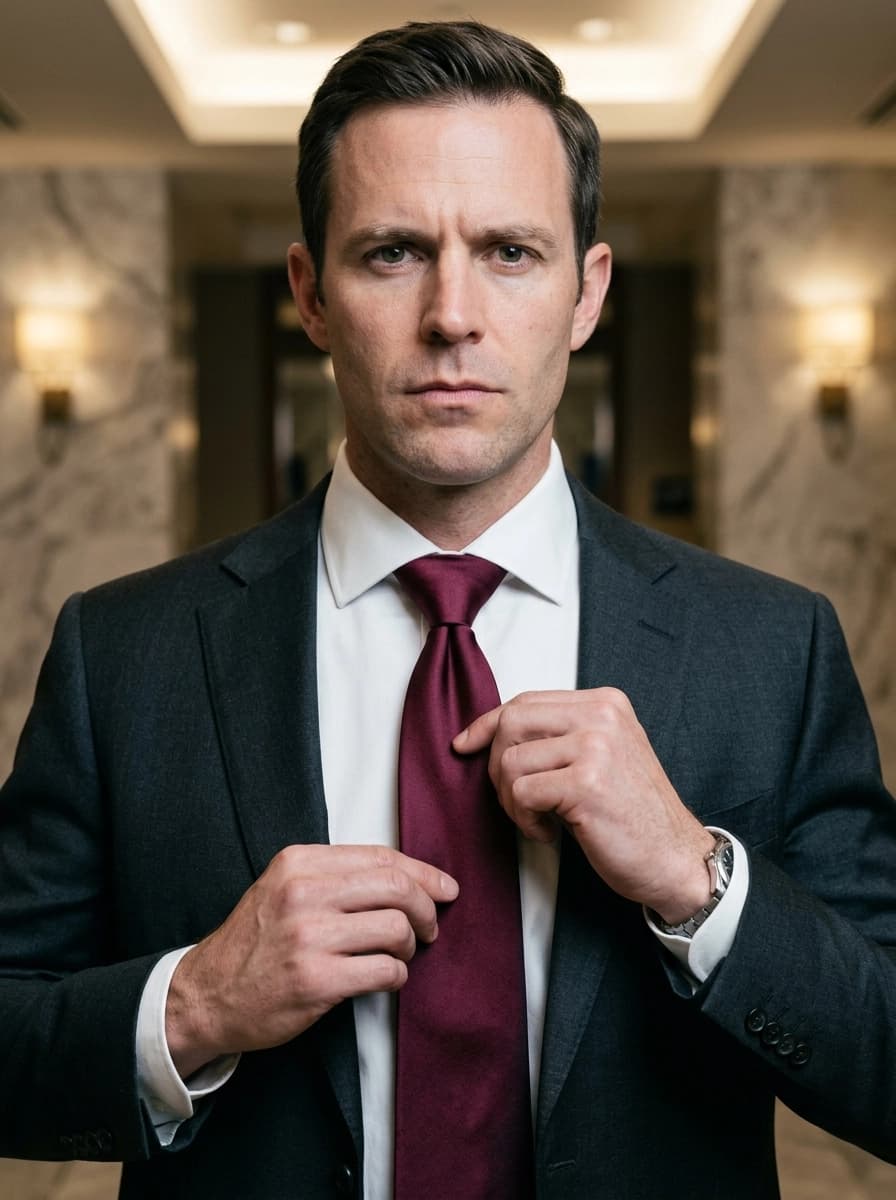 AI generated Ties example - Medium Shot